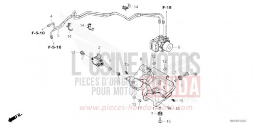 MODULATEUR ABS CRF1100D2M de 2021